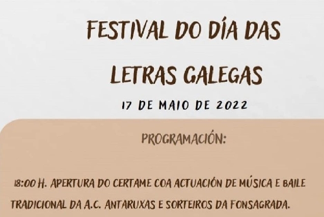 Letras Galegas Fonsagrada