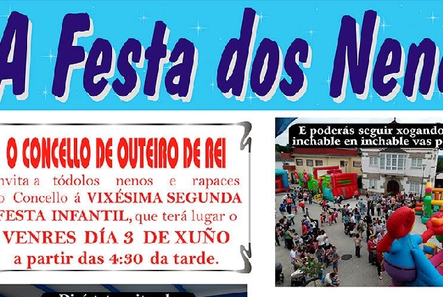 festa dos nenos outeiro de rei portada