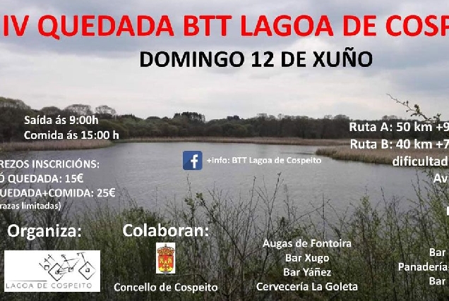 quedada lagoa cospeito btt