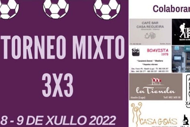 torneo 3x3 futbol a rumboia abadin portada