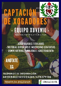 CAPTACION XOGADORES EQUIPO XUVENIL POL