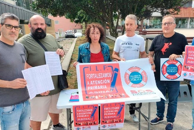 Plataforma na Defensa da Sanidade Publica da Marina sinaturas