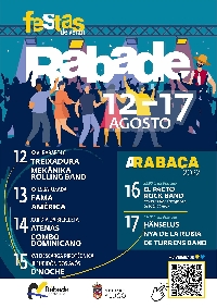 cartel festas rabade