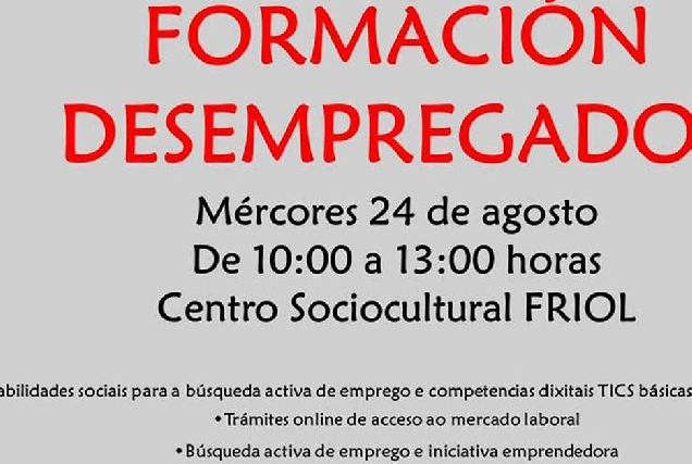 curso desempregados friol