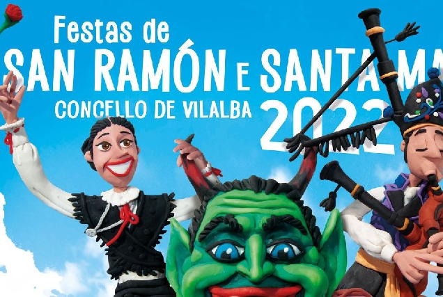 festas san ramon e santa maria vilalba