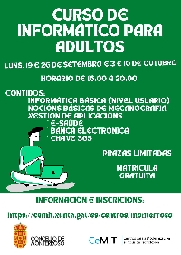 Curso informatica adultos monterroso