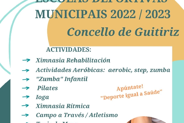 escolas deportivas municipais guitiriz