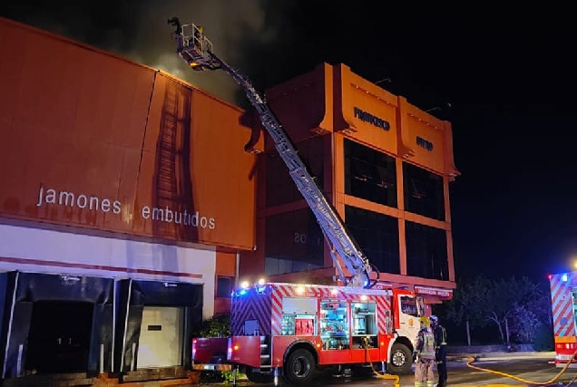 incendio xamons otero jamones gourmet