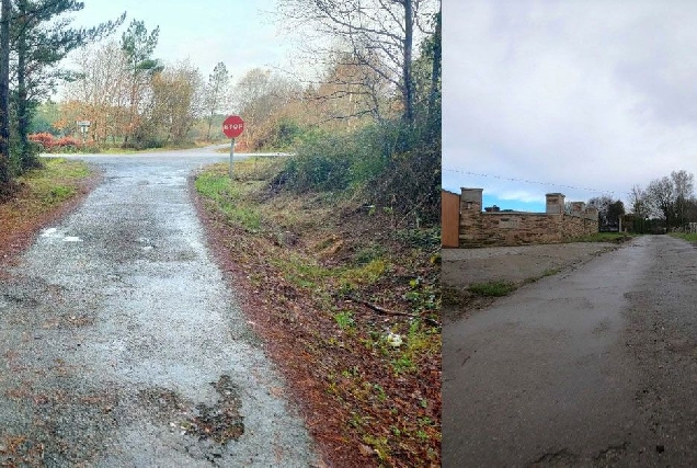 estado caminos parroquias vilalba