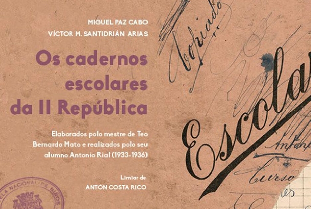 II república cadernos escolares