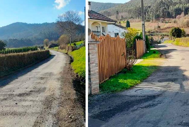 O CONCELLO DE VIVEIRO REALIZARÁ OBRAS DE MELLORA NO FIRME E NA REDE DE SANEAMENTO DAS PALLAREGAS