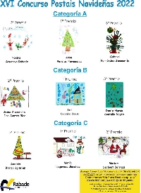 ganadores concurso postais rabade