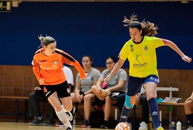 partido futbol sala feminino