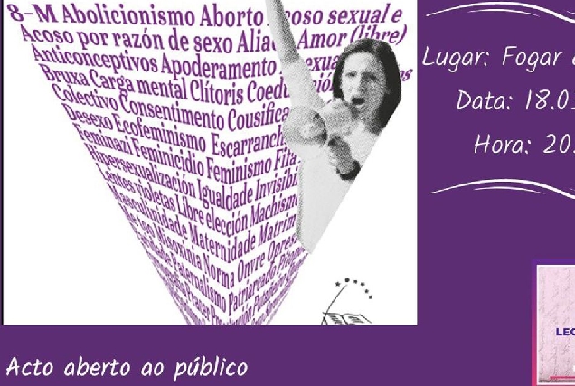 presentacion libro feminismo luca chao entre linas portada