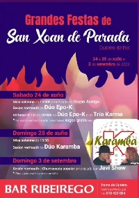 festas san xoan parada