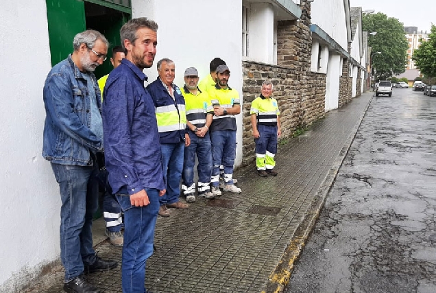 renovacion asfaltado parque milagrosa lugo