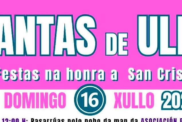 Antas de ulla festa san cristovo