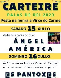 festas carteire Palas de Rei 2023