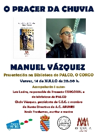 presentacion libro manuel vazquez corgo