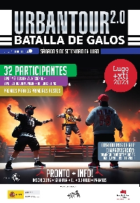 Cartel Batalla de Galos urban tour