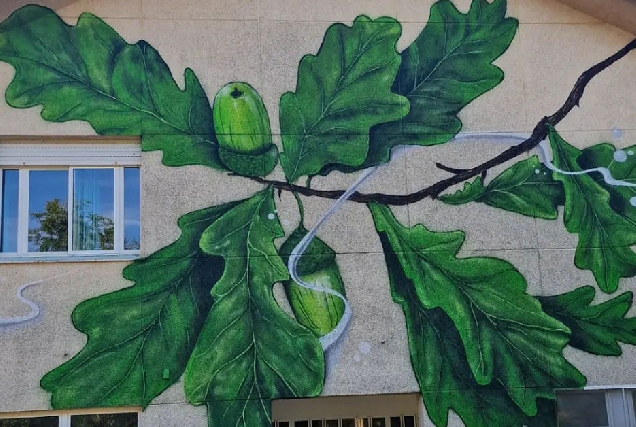 Ceip Triacastela mural 2