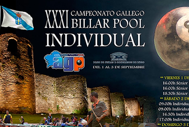 campionato billar pool individual portada