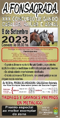 fonsagrada XXX Concurso cabalar mular asnal