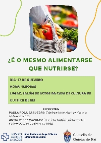 cartel charla nutricion outeiro