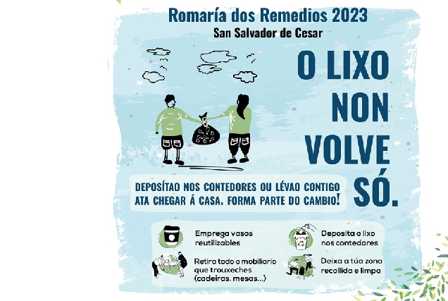 romaria os remedios lixo