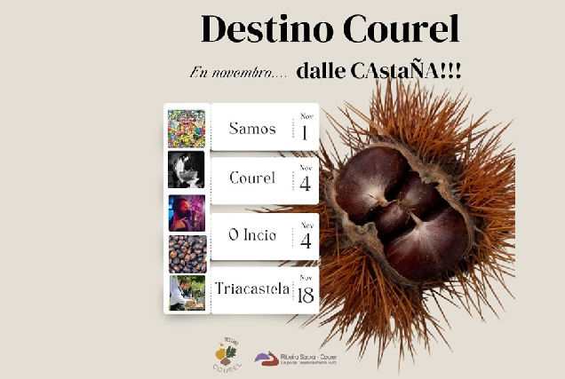 Destino Courel castaña