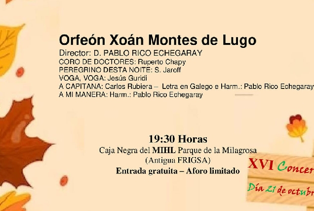 concerto outono orfeon xoan montes portada