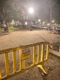 parque rosalia de castro pechado alerta vento