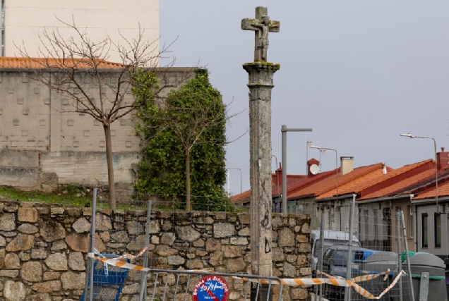 Imaxe do Cruceiro de Labañou na Coruña