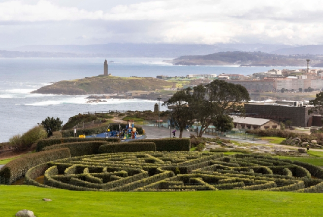 Imaxe do Monte de San Pedro na Coruña