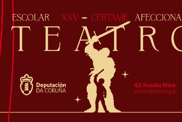 Imaxe do cartel da Mostra de teatro afeccionado da Deputación da Coruña