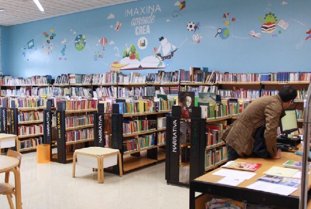 Imaxe da biblioteca da Deputación da Coruña