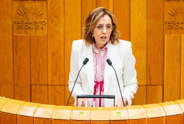 Raquel Arias Parlamento de Galicia Monforte