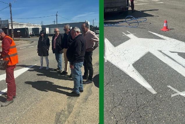 obras pintado poligono sete pontes