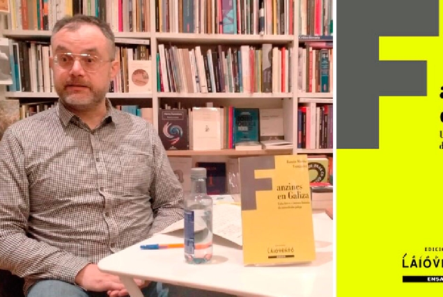 ramon mariño e o seu libro sobre fanzines