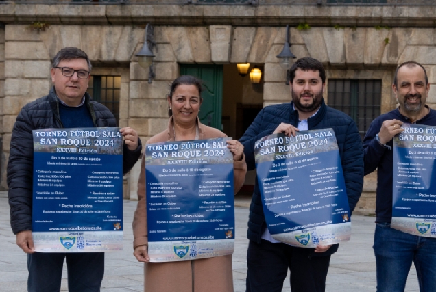 Imaxe da presentación do Torneo San Roque de Betanzos