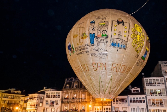 Imaxe do globo de Betanzos nunha edición anterior