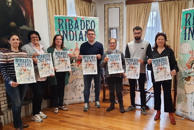 presentacion cartel Ribadeo Indiano