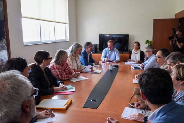 Imaxe da mesa sectorial con representantes dos distintos sectores vencellados ás VUT