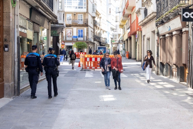 Imaxe da zona da San Andrés na que se acometerán as actuacións