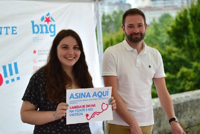 O BNG de Ourense arranca unnha campaña de recollida de sinaturas para pedir melloras sanitarias