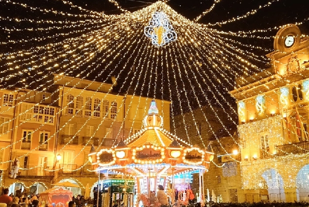 Alumeado de Nadal, Ourense, 2023