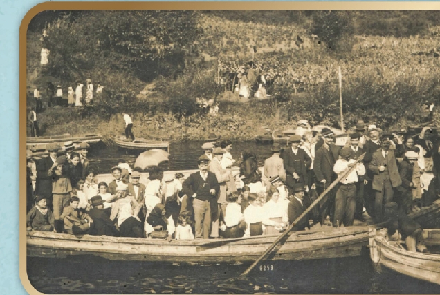 Imaxe antiga dos Caneiros en Betanzos