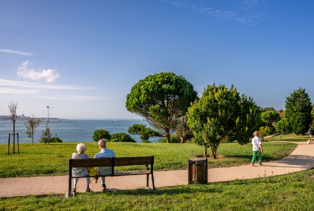 Imaxe do paseo de Bastiagueiro en Oleiros