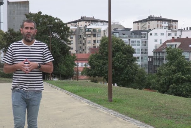 Imaxe da RAG no barrio de Monelos na Coruña