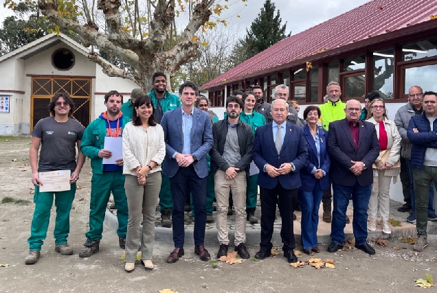 Clausura do obradoiro de emprego da Pinguela